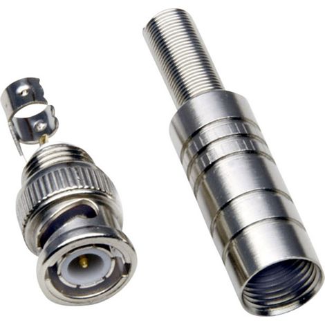 TRU COMPONENTS 1579574 BNC-Steckverbinder Stecker, gerade 50 Ω 1 St.