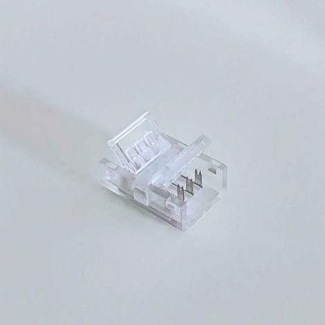 Connecteur Droit pour Ruban LED RGB 10mm IP44 - SILUMEN (1/2)