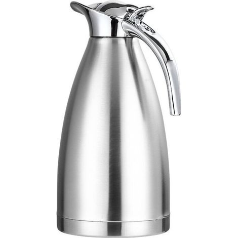 Bouteille Thermos Isotherme - Inox - 2000ML - Chaud et Froid - Facile à Nettoyer - Mixte