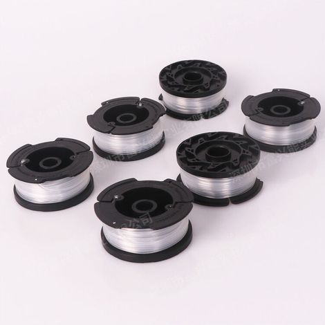 6 Stück Schneidfaden mit Spulenvorschub für Bosch Trimmer ART 30–36 LI, AdvancedGrassCut36, ART 24, ART 27, ART 30, ART24+, ART27+, ART30+ (1/2)