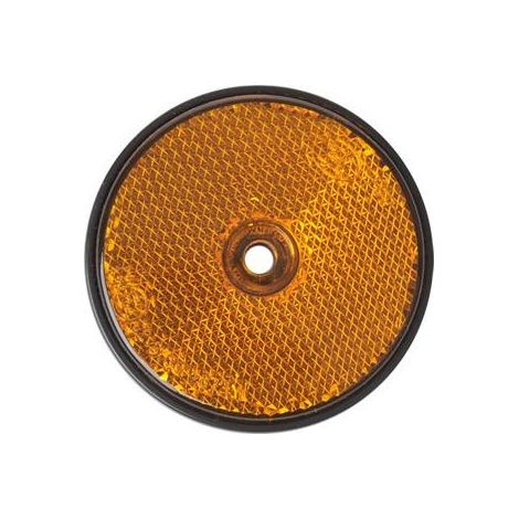 RÜCKSTRAHLER 60MM SCHRAUBE ORANGE