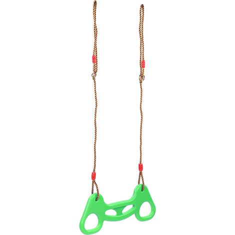 Corde de traction multifonction pour balançoire enfant, jouet d'intérieur/extérieur, vert. (1/5)