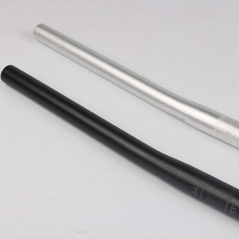 Guidon pliable en alliage d'aluminium léger pour un voyage efficace 25,4 mm pour les cyclistes de VTT (noir) (1/5)
