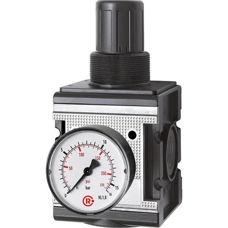 Riegler Druckregler »multifix«, inkl. Manometer, BG 4, G 3/4, 0,5-10 bar (1/4)
