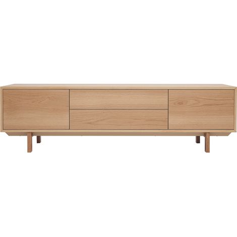 Mobile TV scandinavo legno chiaro L180 cm SID (1/5)