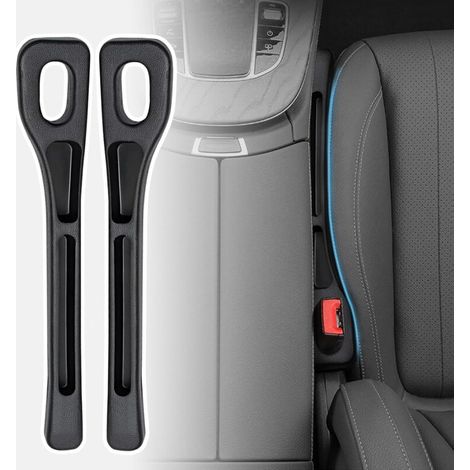 Lot de 2 coussins de remplissage universels pour siège auto, compatibles avec la plupart des modèles de voitures (noir) (1/5)