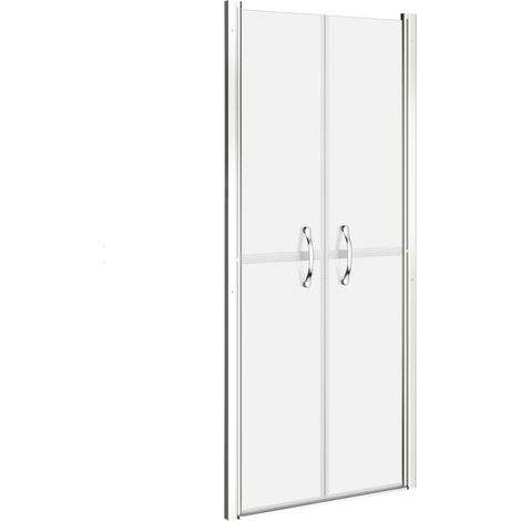Porta doccia bagno WC doccia interno casa ESG 96x190 cm satinata 020002003
