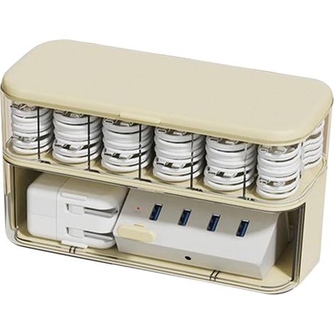 Organisateur de boîte à câble - boîte de Stockage du câble - Organisateur (1/5)