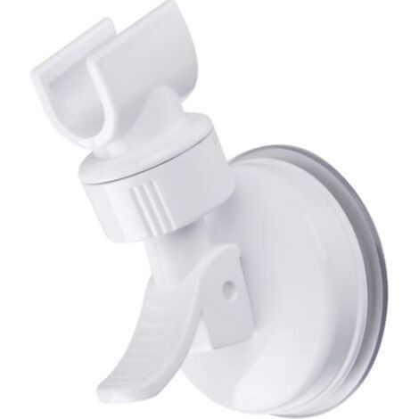 Suction cup shower head holder, handheld shower head holder, adjustable shower holder, detachable hand shower and suction cup wall mount (1/5)