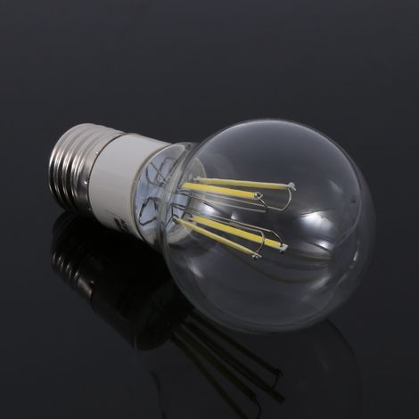 Ampoule à filament LED E27 12V COB 360 degrés non dimmable neuve 4W blanc froid