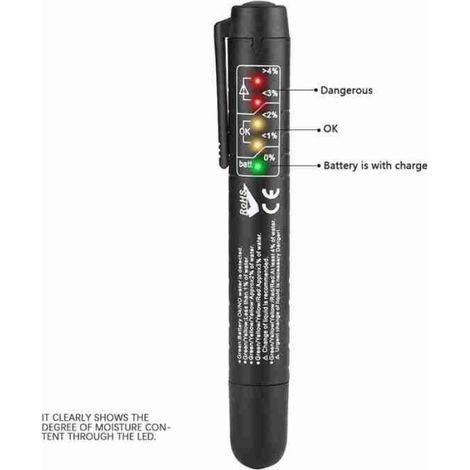 Stylo Testeur Liquide De Frein - 5 Indicateurs LED - Pour Diagnostic Auto - 1 Pièce (1/5)