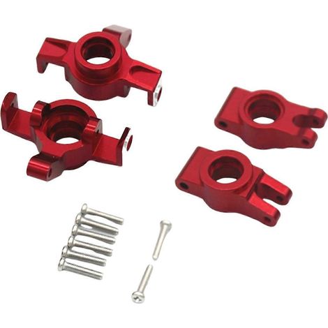 Lenkarm-Set für 1/14 14301 RC-Car-Lenkungsbaugruppe, Rot--