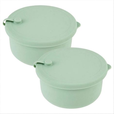 2 lot pizza Ball boîte Versatile pizza pâte fermentation boîte chaleur silicone pâte boîte pizza pâte boîte souple (1/5)