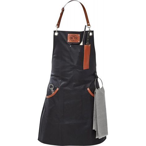 Tablier de barbecue GEFU - protection contre les températures élevées, idéal pour les grillades (1/2)