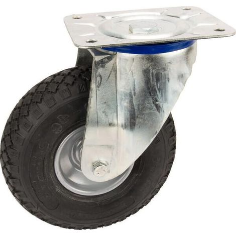 Lenkrolle mit Luftreifen TENTE 3480DQR260P65