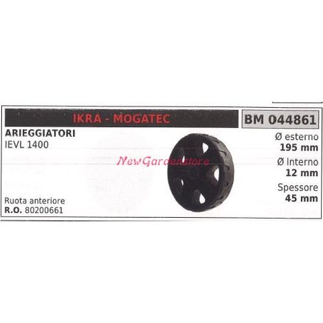 Ruota anteriore IKRA arieggiatore IEVL 1400 044861