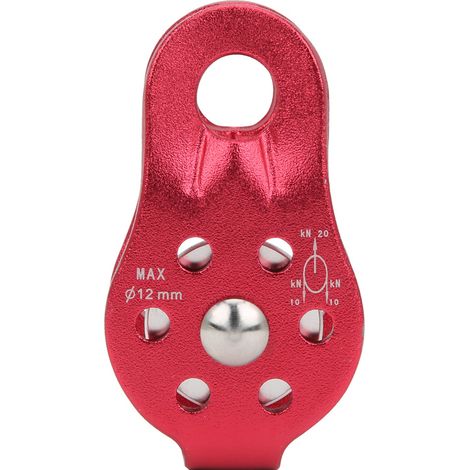 Poulie de Secours en Alliage d'Aluminium pour Escalade et Randonnée - Équipement Universel Extérieur (1/5)