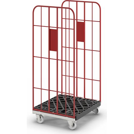 FRANKEL kaiserkraft, Roll-conteneur en V, emboîtable, 2 côtés (1/5)