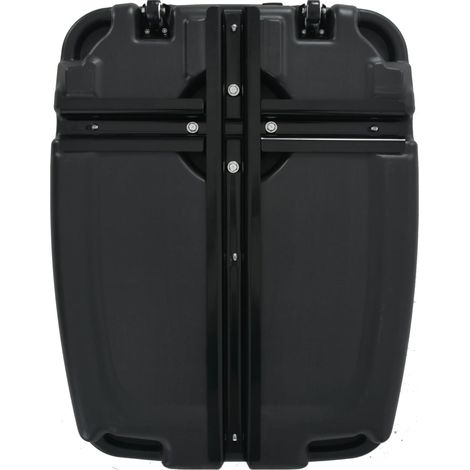 Porte-parasol d'extérieur, Support parasol, Robuste de Qualité, Noir OIB8980E (1/5)