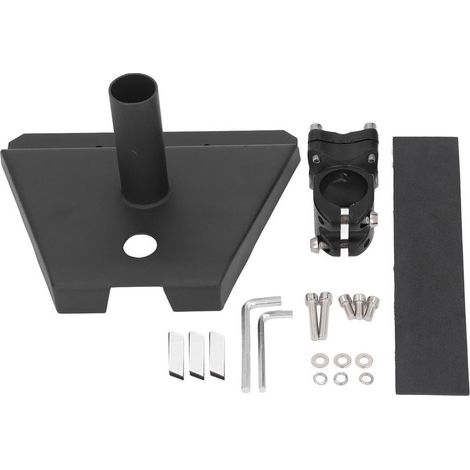 Support d'échelle pour camping-car Gen 3, plage d'installation de 0.87 à 1,25 pouces, support de toit de voiture en acier inoxydable réglable de 0 à 30 degrés (1/5)