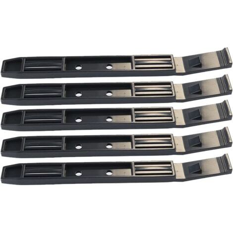 Lot de 10 Rails Coulissants en Plastique pour Disque Dur De 3,5 À 5,25 Pouces