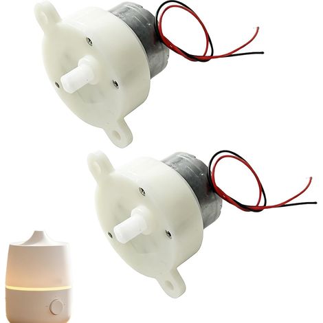Moteur Électrique DC 6V à Faible Vitesse et Haut Couple Moteur de Réduction Miniature en Plastique, Moteur d’Électrification Idéal pour Jouets, Supports Rotatifs, Lumières Tournantes et Projets DIY (1/5)