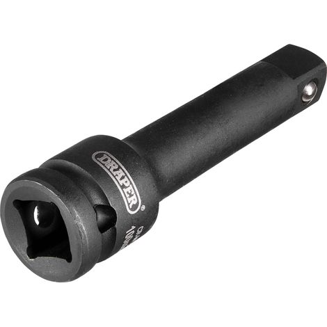 Draper 20201 Impact Extension Bar, 1/2"" Sq. Dr, 100mm