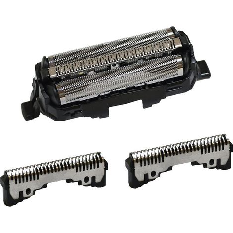 Testine di Ricambio per Rasoi Panasonic ES9013 ES9087 – Lame in Acciaio Inox Autoaffilanti, Montaggio Senza Attrezzi – Design Elegante e Impermeabile – Ideale per Rasatura Quotidiana (1/2)