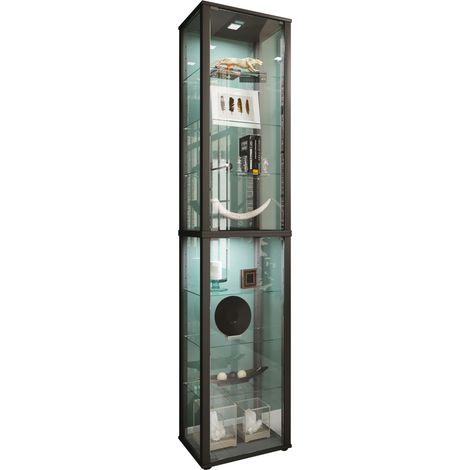 Caja de exhibición de cristal de madera Kavisa XL 227x50x38 - VCM