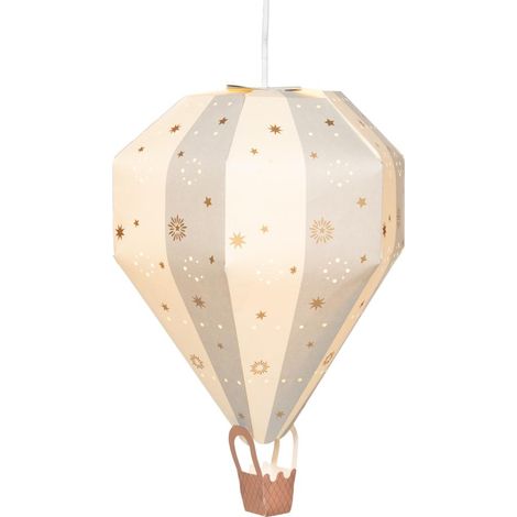 Amadeus - Suspension Montgolfière cirque bleue 46 cm (1/3)