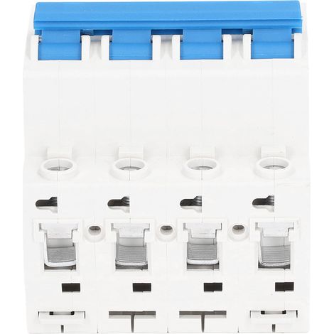 Disjoncteur miniature DZ47-63 C25 4P 400 V 25 A, montage sur rail DIN, pouvoir de sectionnement 6000 A (1/5)