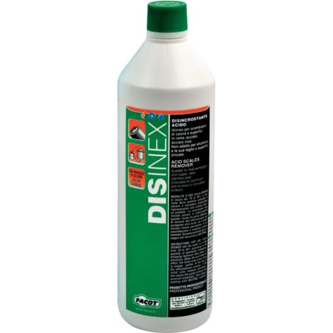 DISINCROSTANTE FORTE ACCIAIO E RAME DISINEX Misura: 1 lt (1/3)