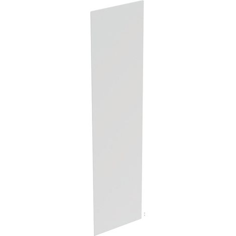 Porte pour meuble haut avec porte intérieure, 45x180cm, blanc mat