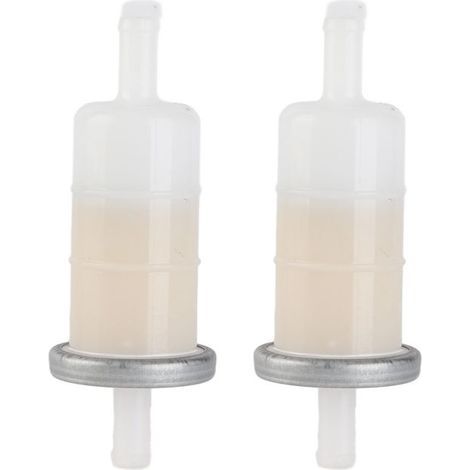 BelleRise - 2pcs Filtre à carburant – 9,5 mm/10 mm (3/8") – Universel – pour moto et véhicules à moteur (1/5)