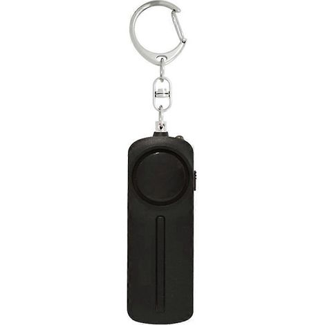 Porte-clés alarme d'autoprotection avec lampe torche LED d'urgence pour femmes et filles, alarme de sécurité personnelle pour le camping et les voyages