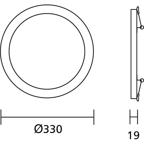 Mac-lean LED Panel 7in1 30W 330mm Ultra Dünn