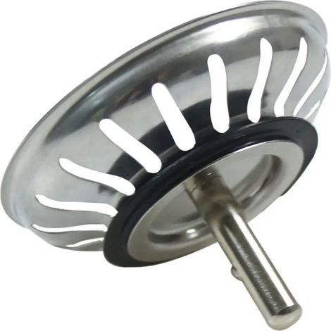 Lntyq Bouchon Evier Cuisine 79.3mm Filtre évier Cuisine Acier Inoxydable Panier d'évier Crépine Cuisine Meilleur pour Vidange et Antiblocage (1/5)