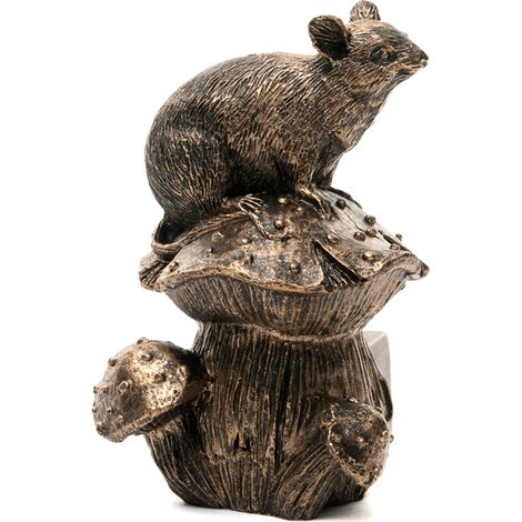 Mouse on Mushroom Plant Pot Feet - Set of 3