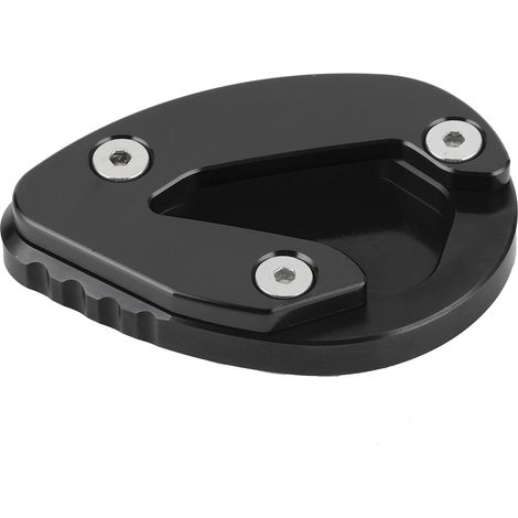 Seitenständerverlängerung aus Aluminium für DUCATI 1199/1299 Panigale (Modelljahre 2012–2019) – Sicherer Halt auf unebenem Untergrund – Schwarz (1/5)