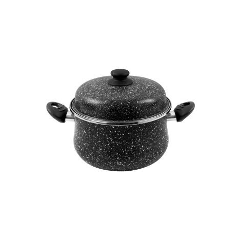 Olla coc tapa esmalte 32cm antiadherente bicapa todas cocina (1/4)