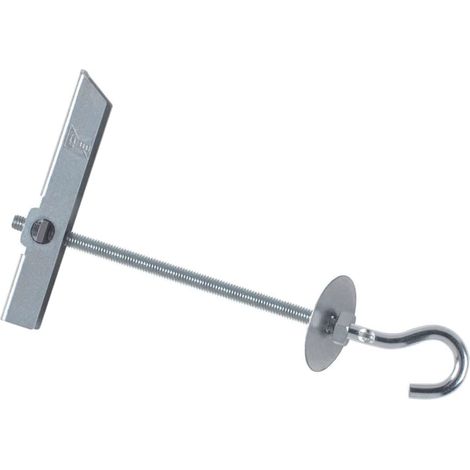 INDEX Fixing Systems BA-GA-Confezione da 50 a bascula per gravità per la determinazione degli elementi leggeri nel false soffitti GRAVITEX, gancio, rivestimento zincato, BAGAM05 (1/4)