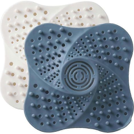 Filtre anti-cheveux pour douche avec ventouse, bouchon de lavabo et baignoire - yuiy (1/5)