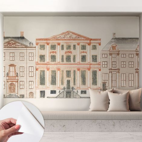 Carta da parati autoadesiva - fotomurale - decorazione parete - murale - adesivo da muro - Edifici classici 208x146 cm (1/5)