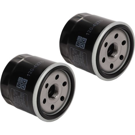 2-teiliger Motorölfilter 136-7848, perfekte Abdichtung für Toro Einzylinder- und V-Twin-Motoren, Ersatzteil in Erstausrüsterqualität (1/5)