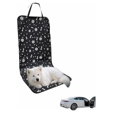 Autositzbezug für Haustiere (für Hunde und Katzen), wasserdicht und rutschfest, leicht zu reinigen, verstellbare Schnallen, 49 x 106 cm, robuster Autositzschutz für Hunde (1/5)