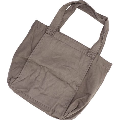 Tragbare Tragetasche aus Canvas für Yogamatten, 2 Fächer, Reißverschluss, grau. (1/4)