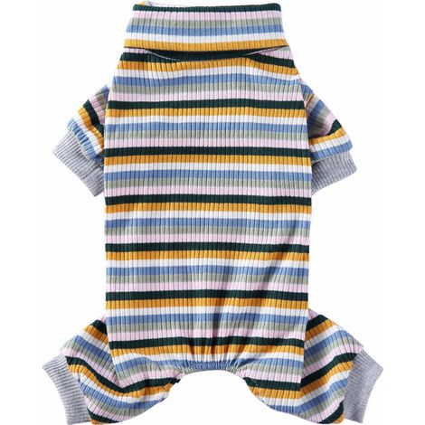 T-Shirt Pour Chien - Tissu Polyester Respirant Et Extensible - Vêtement D'Été Pour Animaux De Compagnie - Lot De 1 (1/5)