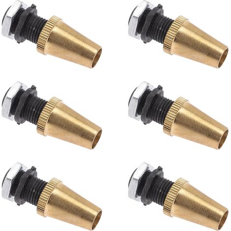 Clips Câbles avec Filetage M10 en Cuivre 6pcs, Protection des Fils et Anti-Desserrage, pour Éclairage Suspendu et Lampes Pendantes (1/5)
