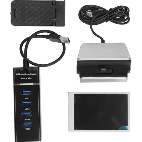 3,5-Zoll-IPS-Monitorbildschirm, zeigt CPU-, GPU-, RAM- und Festplattenauslastung an, verstellbares Modell, Mini-Monitor für elektronische Geräte (1/5)