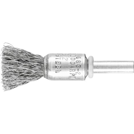 PFERD TOOLS Pinselbürste ungezopft PBU Ø13 mm Schaft-Ø6 mm Stahl-Draht-Ø0,20 10 Stk (1/5)